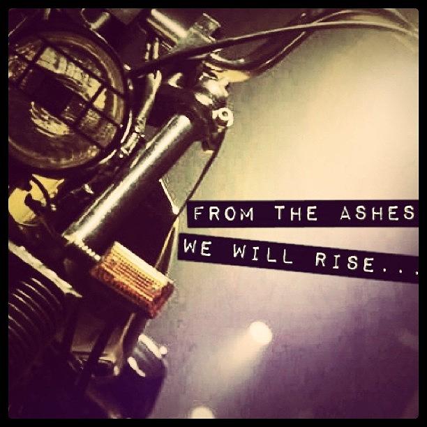 From The Ashes, We Will Rise :) Photograph by Karina Subiandono
