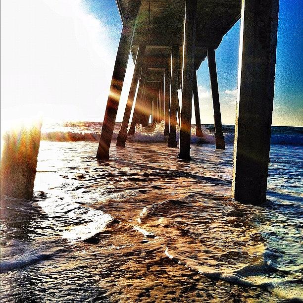 Nature Photograph - From Where I Stand-  #hermosabeach by Tyler Rice