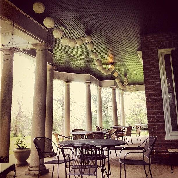 Front Porch Of Holly Hill Inn In Photograph by Dana Howard