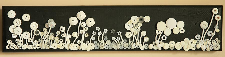 Frosted Wildflowers Mixed Media by Ellery Russell