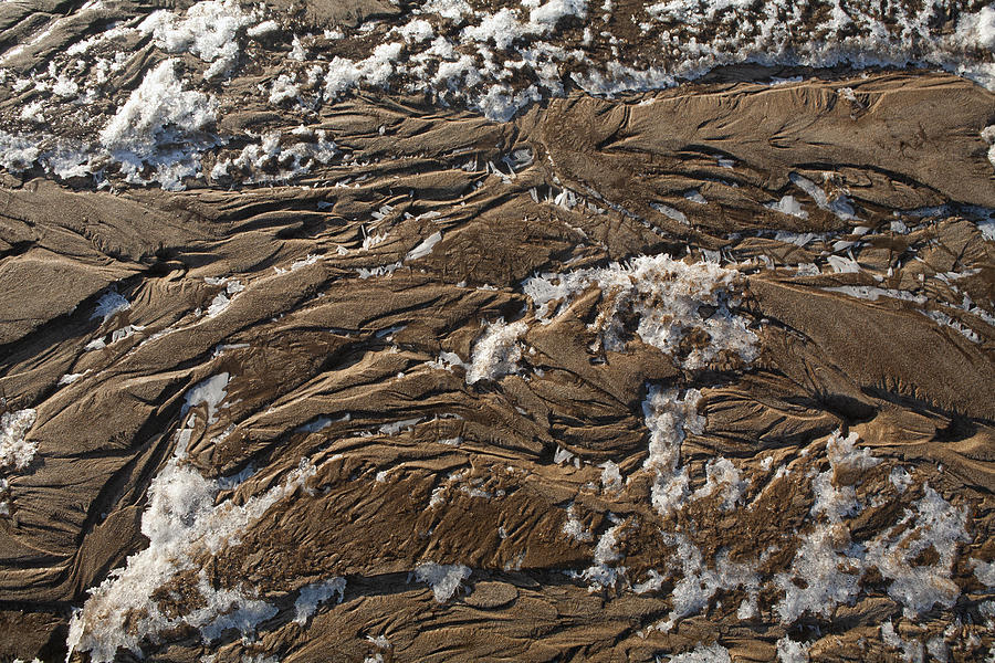 Frozen Sand Photograph by Gregory Scott