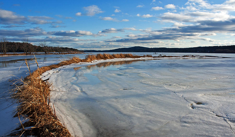 Frozen Shoreline Photograph by Jeff Galbraith