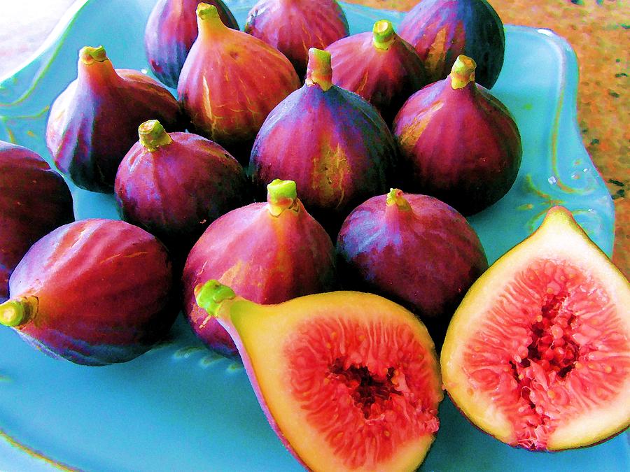 Fruit - Jersey Figs - Harvest Photograph by Susan Carella
