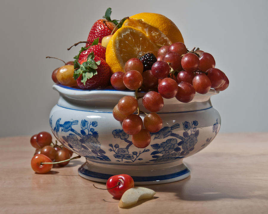 Fruit Bowl Photograph by Constance Sanders