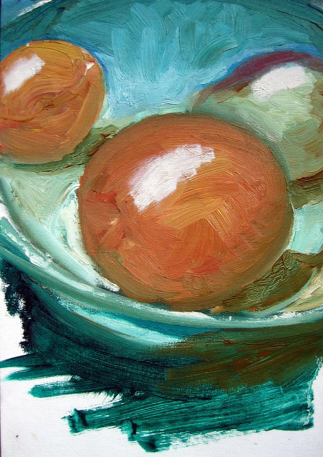 Fruit Painting - Fruit Bowl by Robert Bruce