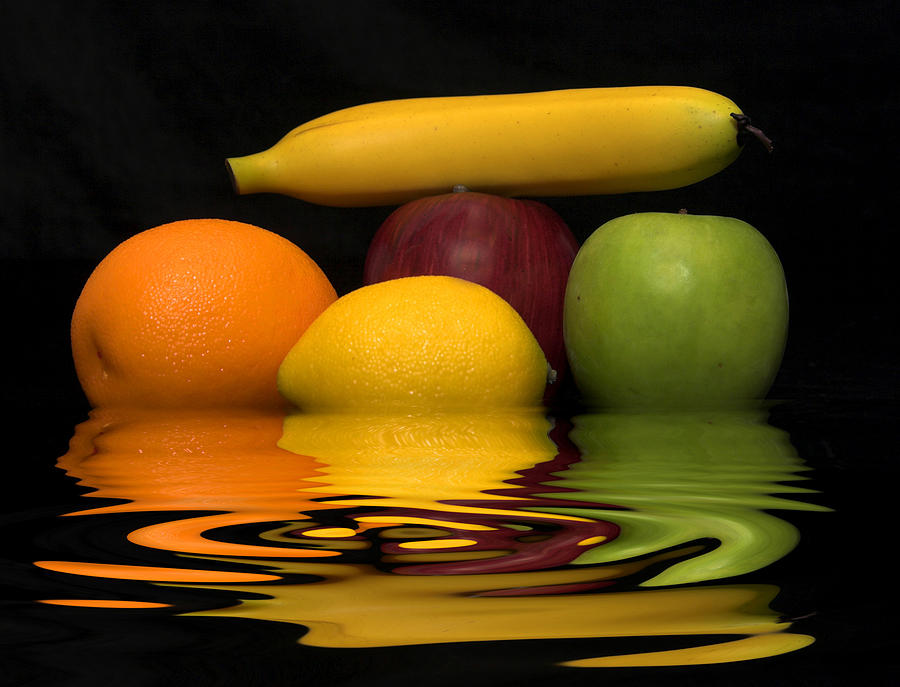 Fruity Reflections Photograph by Cindy Haggerty