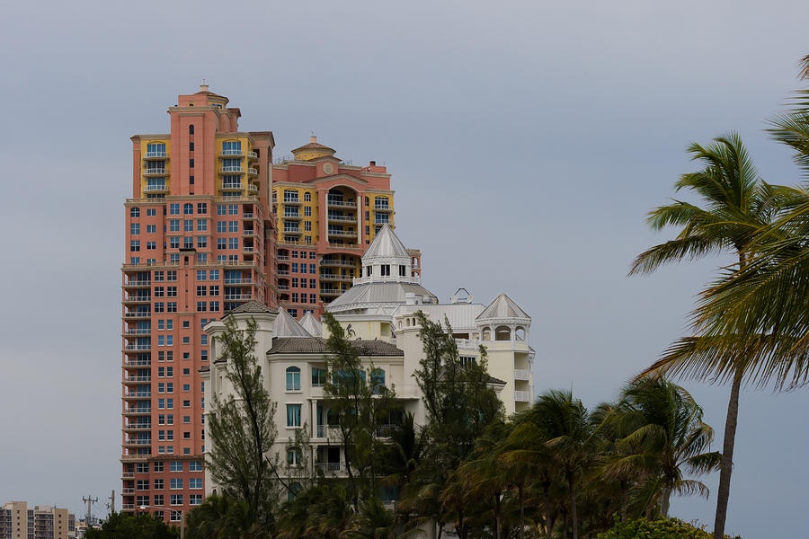 Ft Lauderdale Beach Highrises Photograph