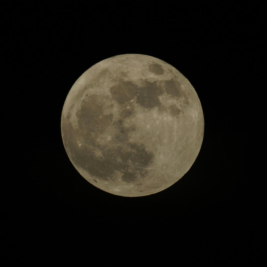Full Moon 5-5-2012 Photograph by Ernest Echols