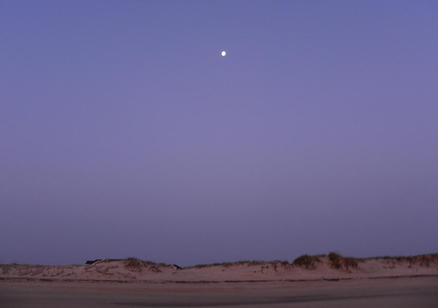 Full Moon At Sundown Photograph by Kim Galluzzo