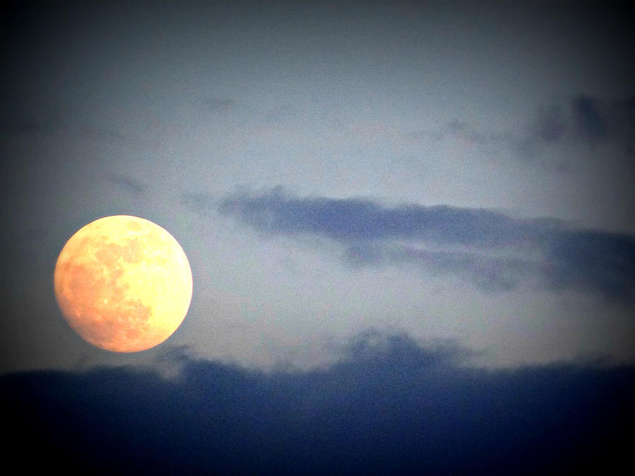 Full Moon Photograph by Dark Whimsy