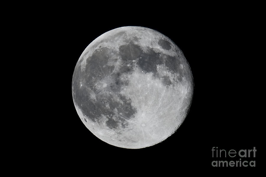 Full Moon Photograph by Daniel  Knighton
