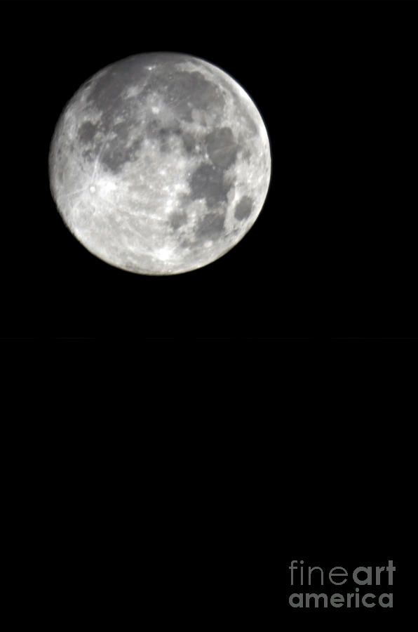 Full Moon I I Photograph by Laura Mountainspring