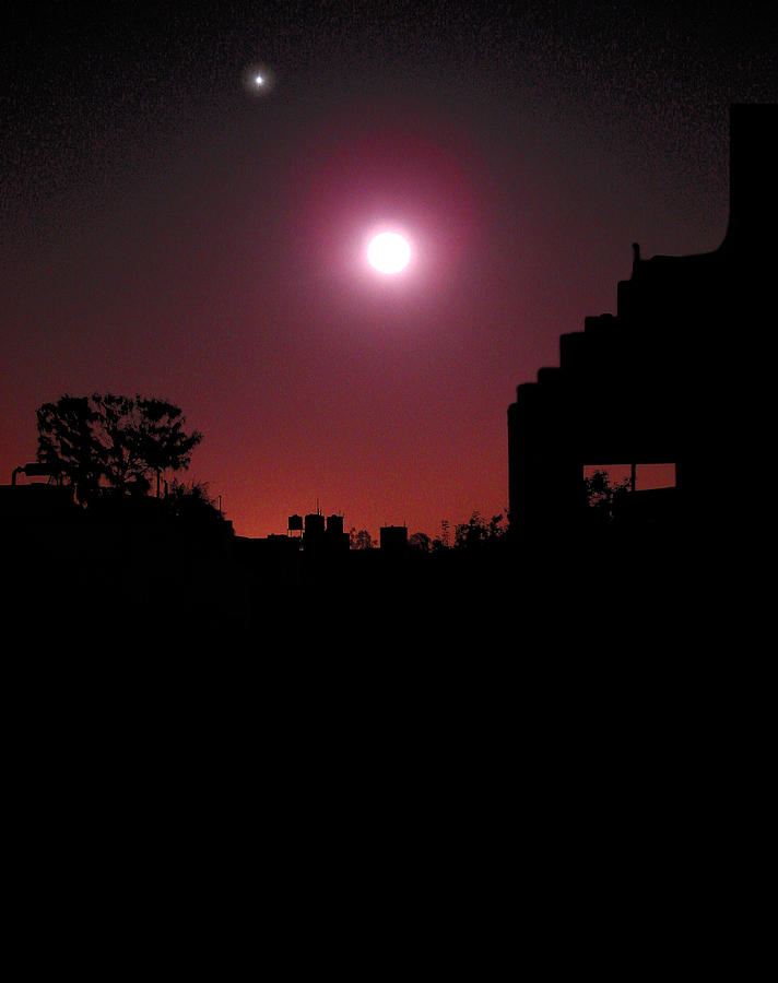 Full moon night Photograph by Sumit Mehndiratta