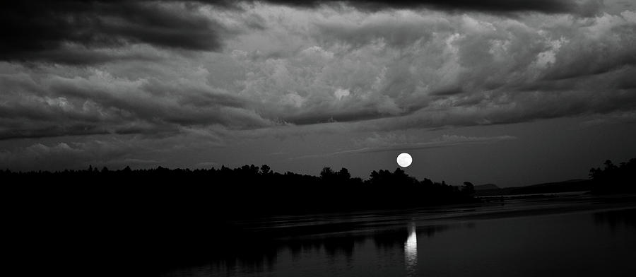 Full Moon Rising Photograph by Greg DeBeck