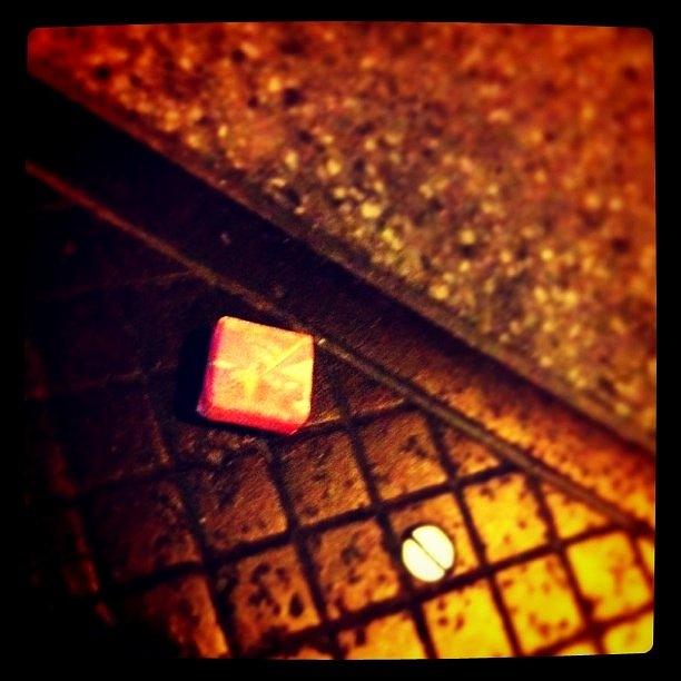 Fully Wrapped Starburst. Subway Steps Photograph by Deirdre Mars
