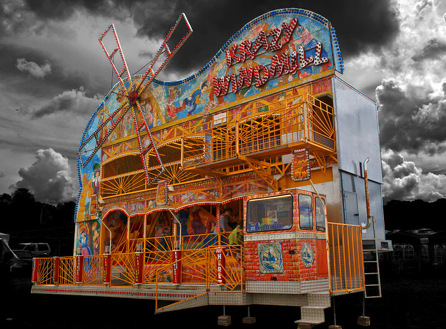 Funfair revisited Photograph by Chris Day