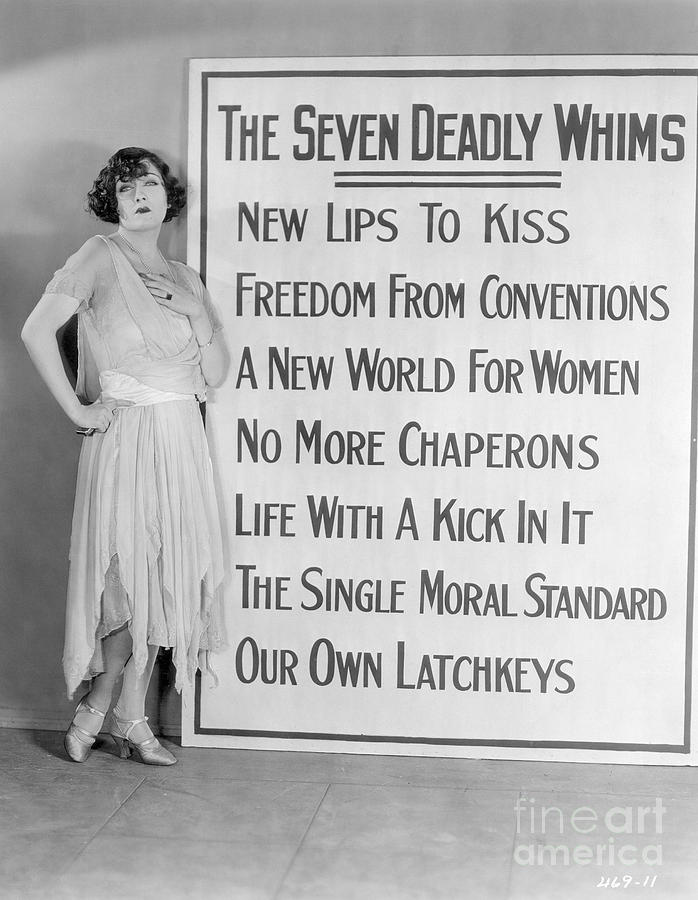 1920 Photograph - G. Swanson: Womens Rights by Granger