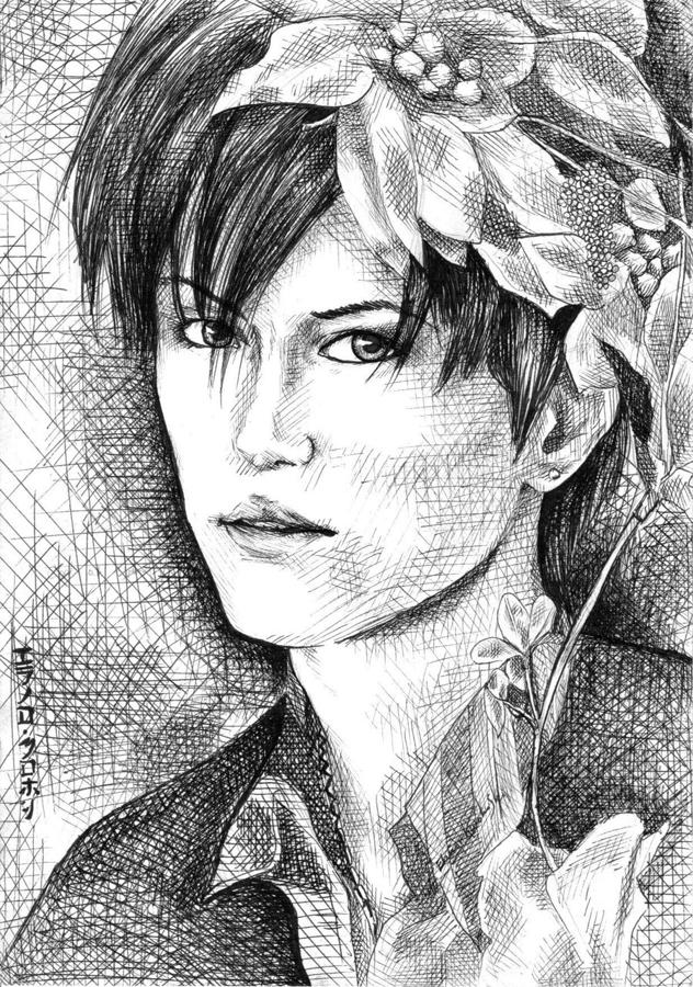 Gackt Ghost Drawing By Elanor Kurohoshi