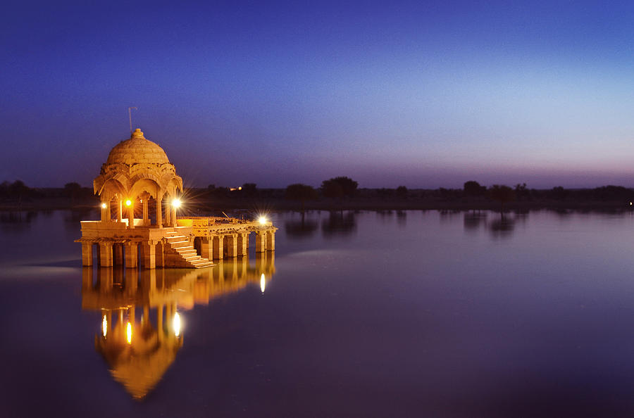 Gadi Sagar Lake, Jaisalmer Photograph by Kartik Jasti Photography