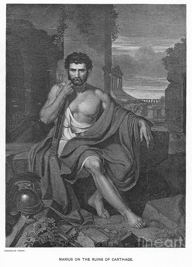 Gaius Marius (155?-86 B.c.) Photograph by Granger