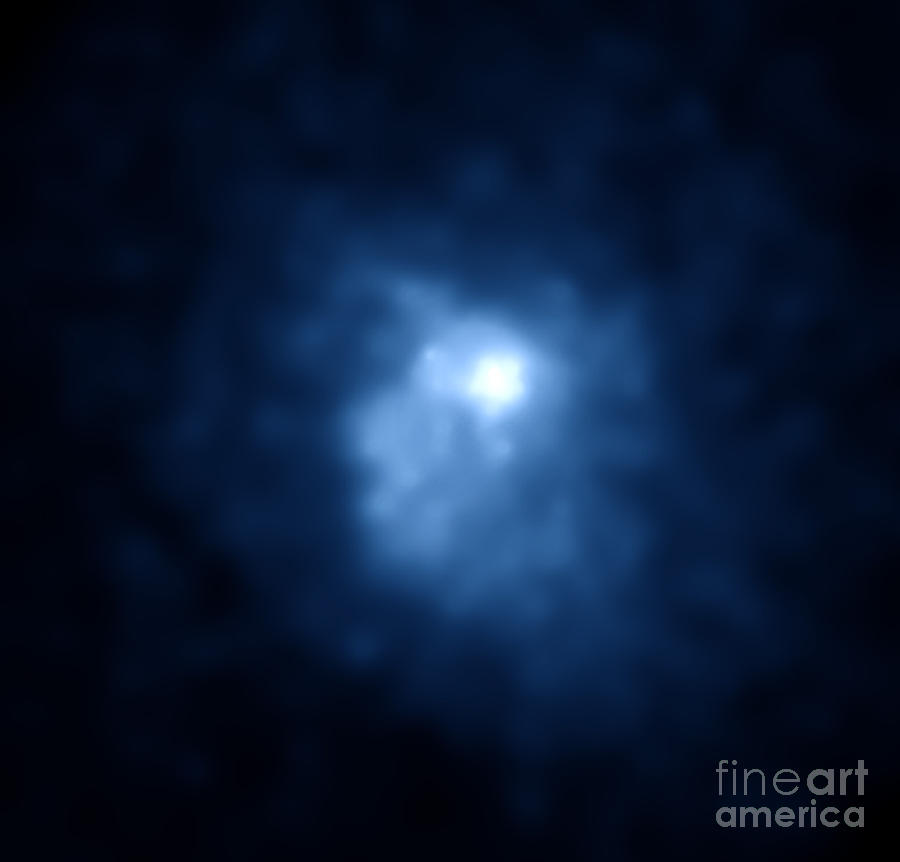 Galaxy 3c438 Photograph by Nasa