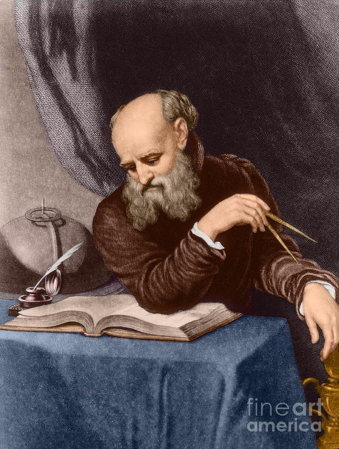 Galileo Galilei, Italian Polymath Photograph by Science Source