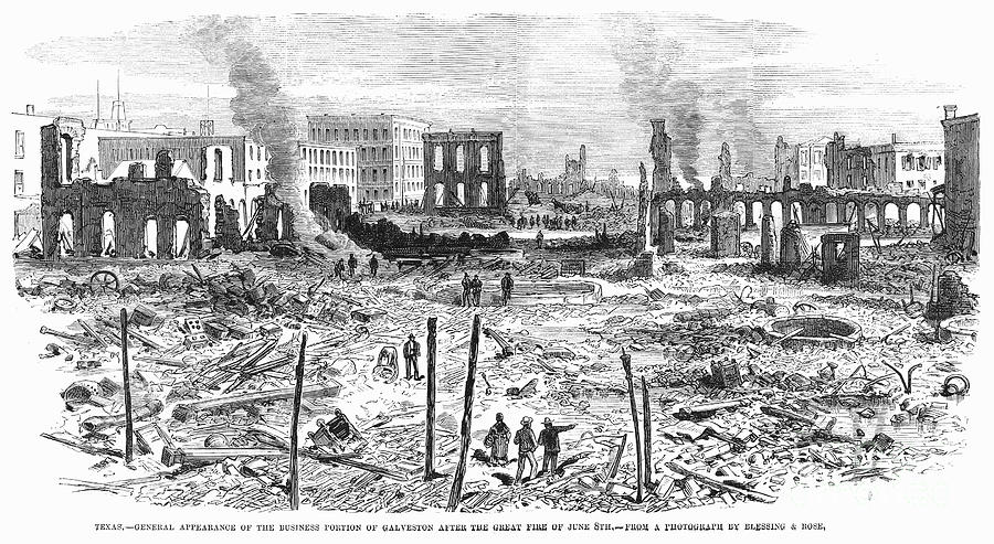 Galveston: Fire, 1877 by Granger