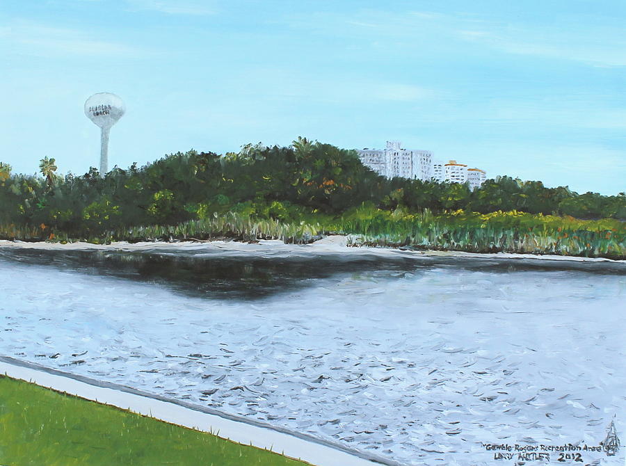 Gamble Rogers Recreation Area Painting by Larry Whitler