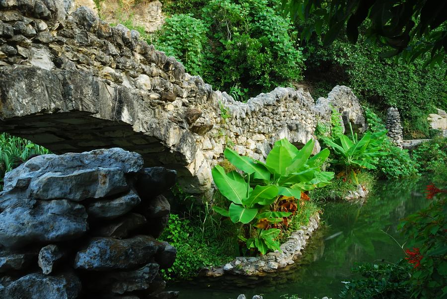 Garden Bridge Photograph by Jeremiah Nichols - Fine Art America