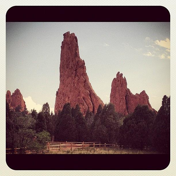 Cos Photograph - Garden Of The Gods! So Peaceful. #cos by Helen Brown