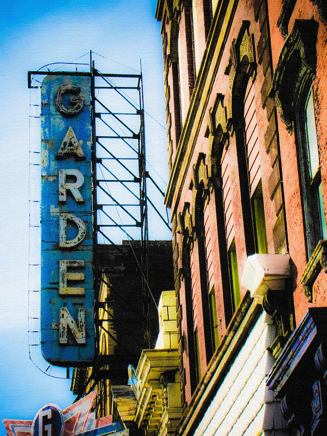 Garden Theater Block II Photograph by Jessica Brawley