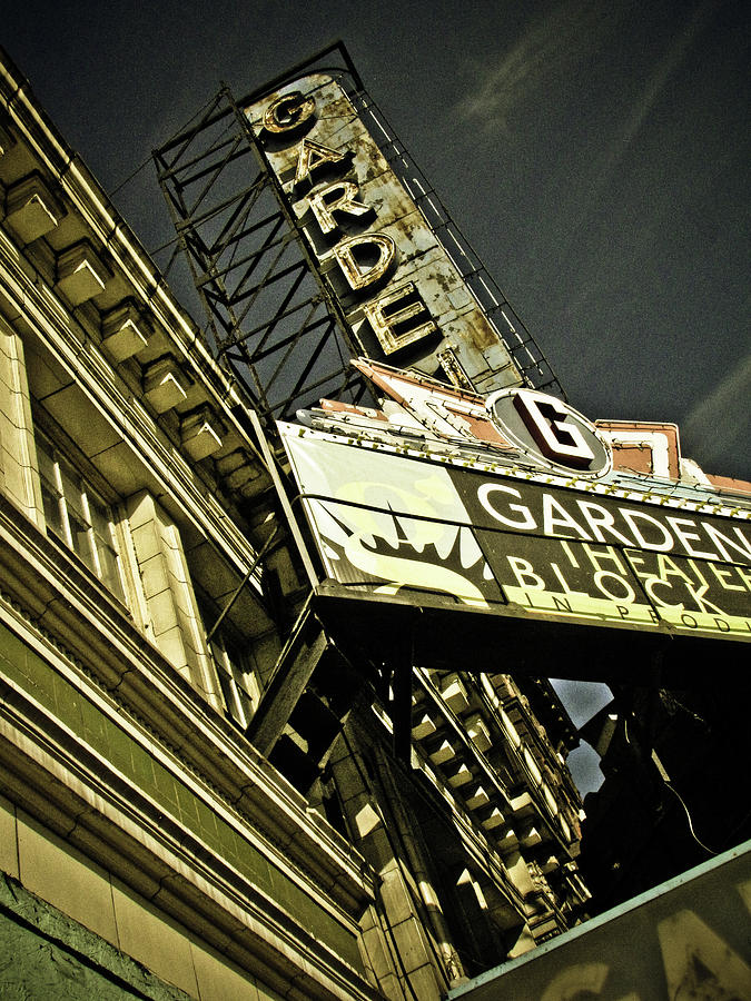 Garden Theater Block Photograph by Jessica Brawley