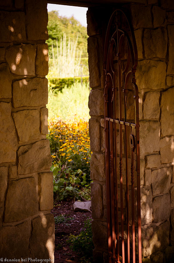 Gardens and Gates Photograph by Jessica Lee - Fine Art America