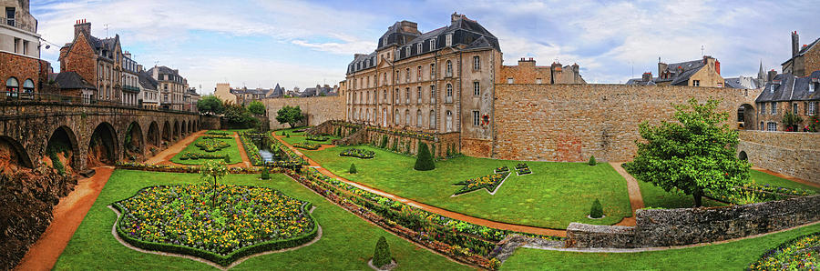Gardens of Vannes France Photograph by Dave Mills