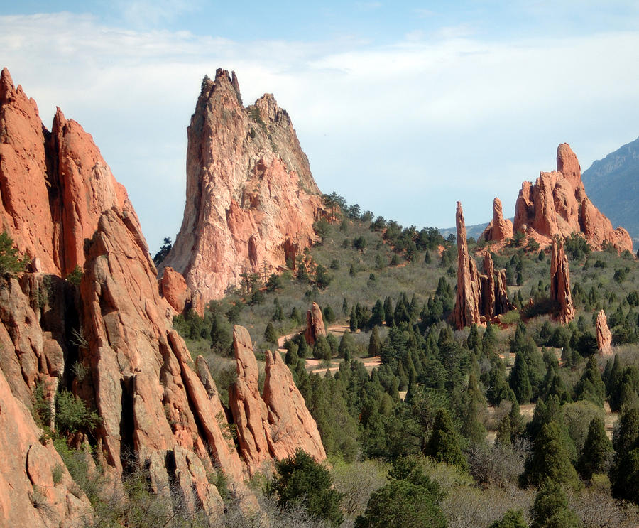 Gardon Of The Gods Photograph By Sandy Mullins - Fine Art America