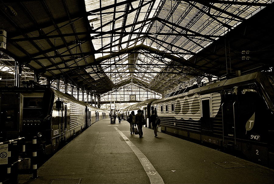 Gare de Saint Lazare Photograph by Eric Tressler