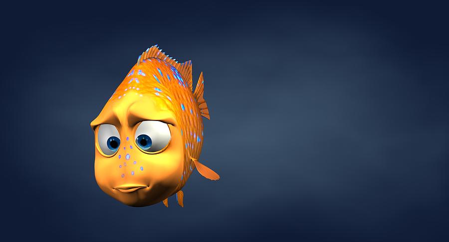 Garibaldi Underwater Digital Art by BaloOm Animation Studios - Fine Art  America