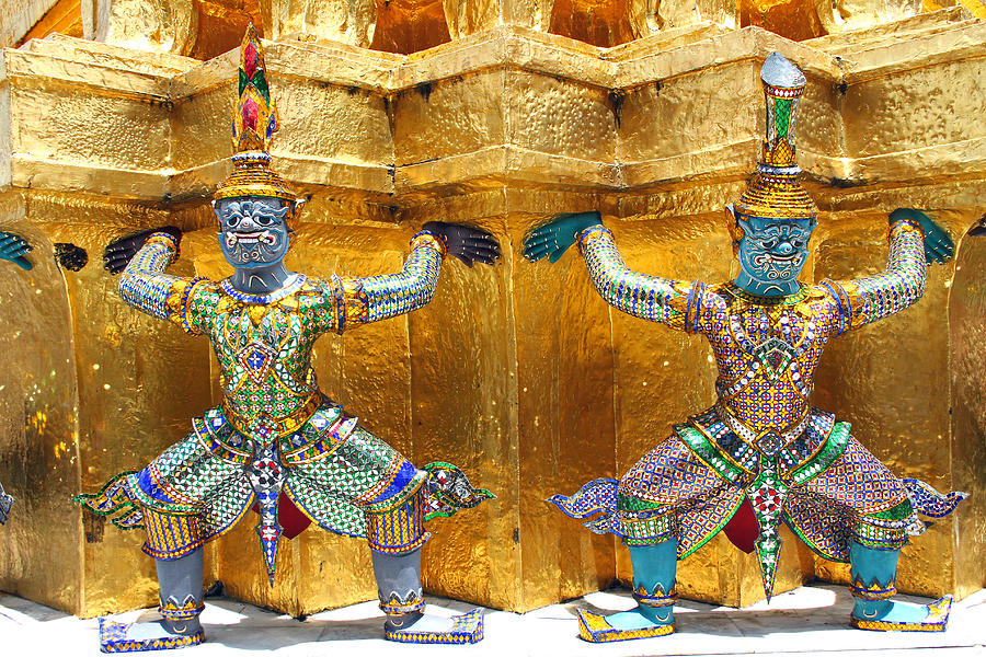 Garuda Statue Of Grand Palace Photograph By Thomas Ruecker