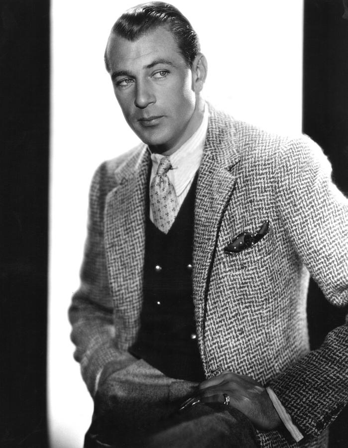 Gary Cooper, Portrait C. 1930s Photograph