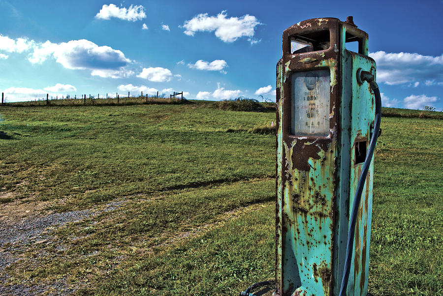 Gas Photograph - Gas Pump #7 by Pittsburgh Photo Company