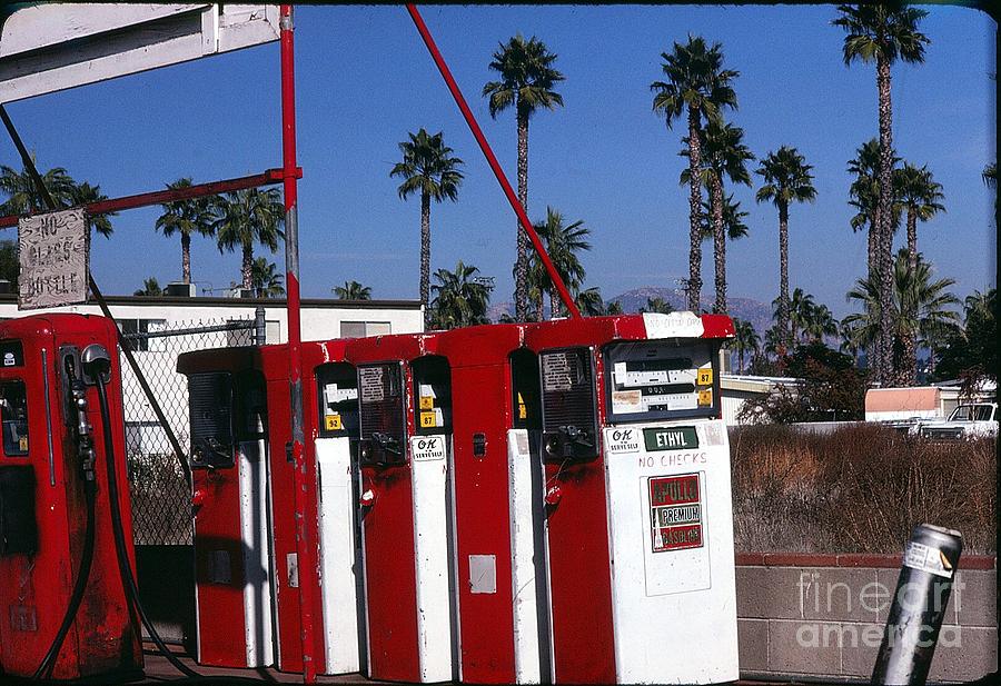 Gas pumps El Cajon Ca Photograph by Joseph   Geswaldo