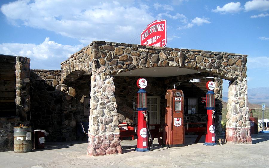 Gas Station on Route 66 Photograph by Dany Lison