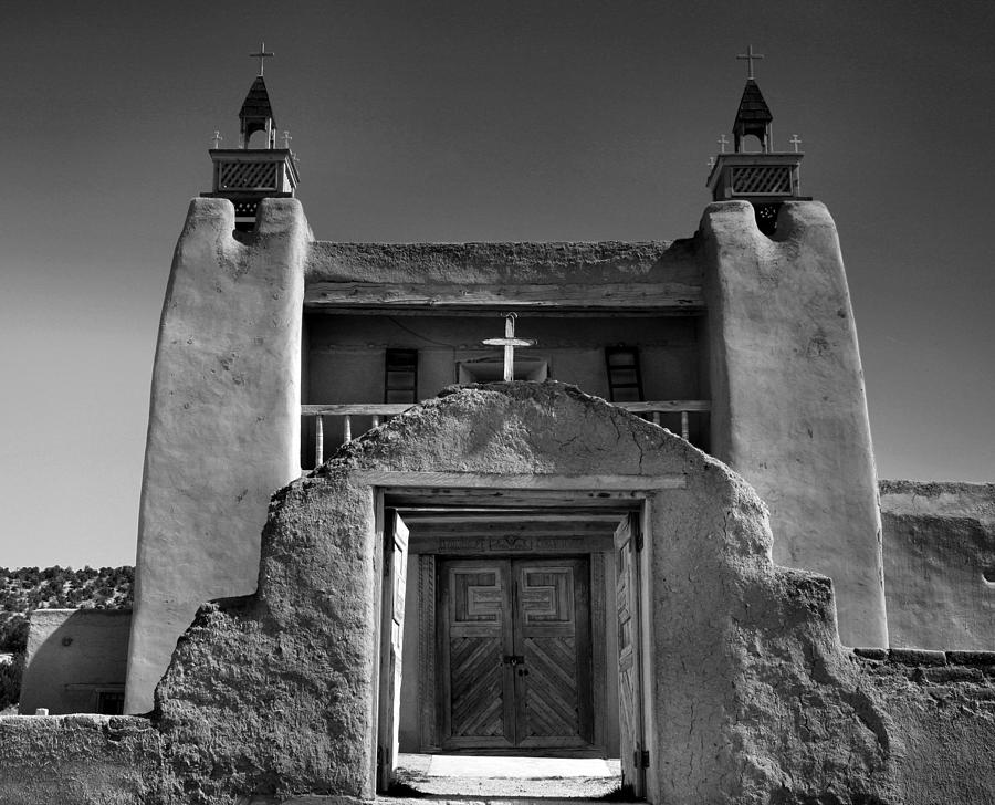 Entrance Photograph - Gate to San Jose de Gracia by Steven Ainsworth