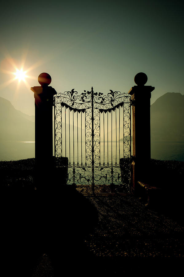Gate Photograph - Gateway To The Lake by Joana Kruse