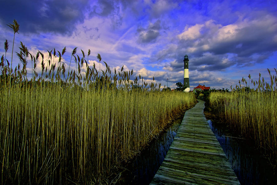 Lighthouse Photograph - Gathering Clouds by Rick Berk
