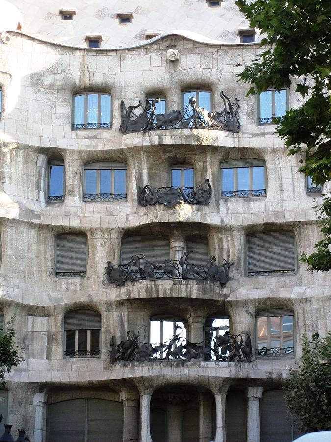 Gaudi Design Architecture II Barcelona Spain Photograph by John Shiron