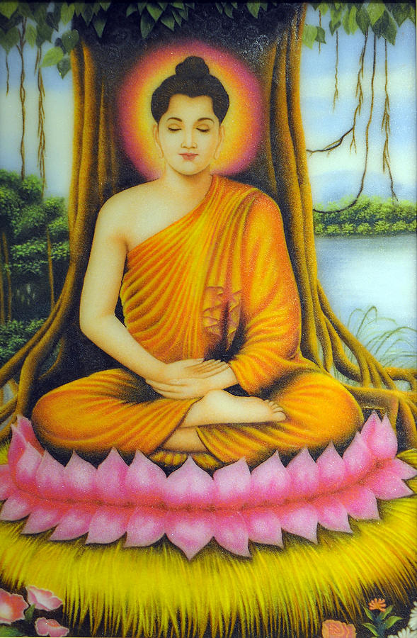 Gautama Buddha by Created by handicap artists