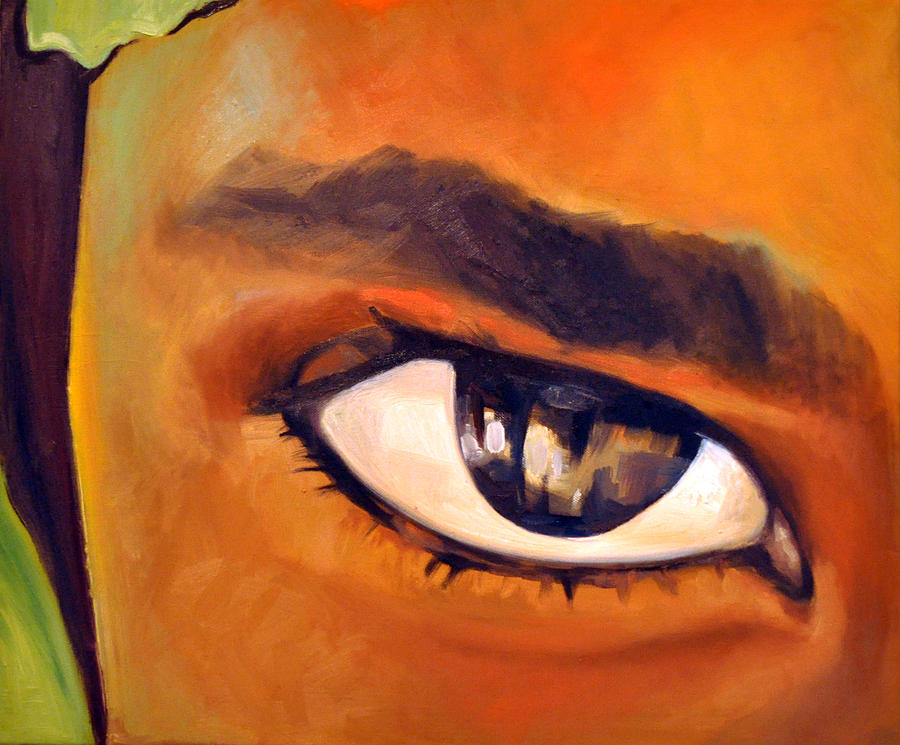 Eye Painting - Gaze by Martina Anagnostou