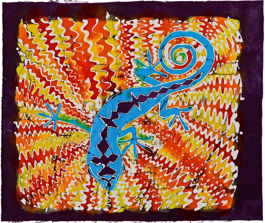 Nature Mixed Media - Gecko by Gene Tilby