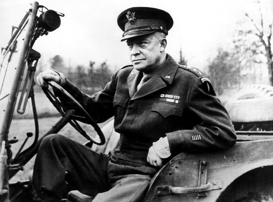 General Dwight D. Eisenhower, D-day Photograph by Everett